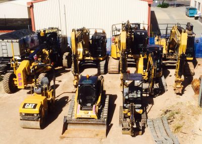 Our advanced fleet of plant and machinery for excavation and earthmoving projects in South Australia