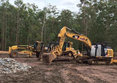 Gunia Plant Hire use advanced Caterpillar excavators for large scale excavation and earth moving jobs in SA