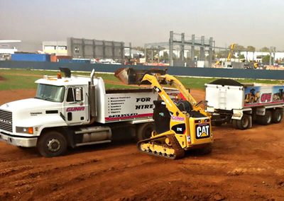 Levelling the surface using laser for accuracy in Adelaide