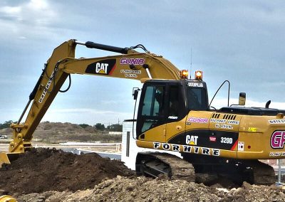 Our fleet comprises of GPS enabled excavators for precision and higher efficiency